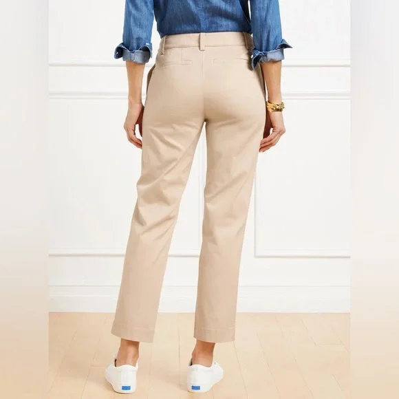 Talbots Perfect Crop Pant | White | Petite 10P | NWT - Picture 5 of 6